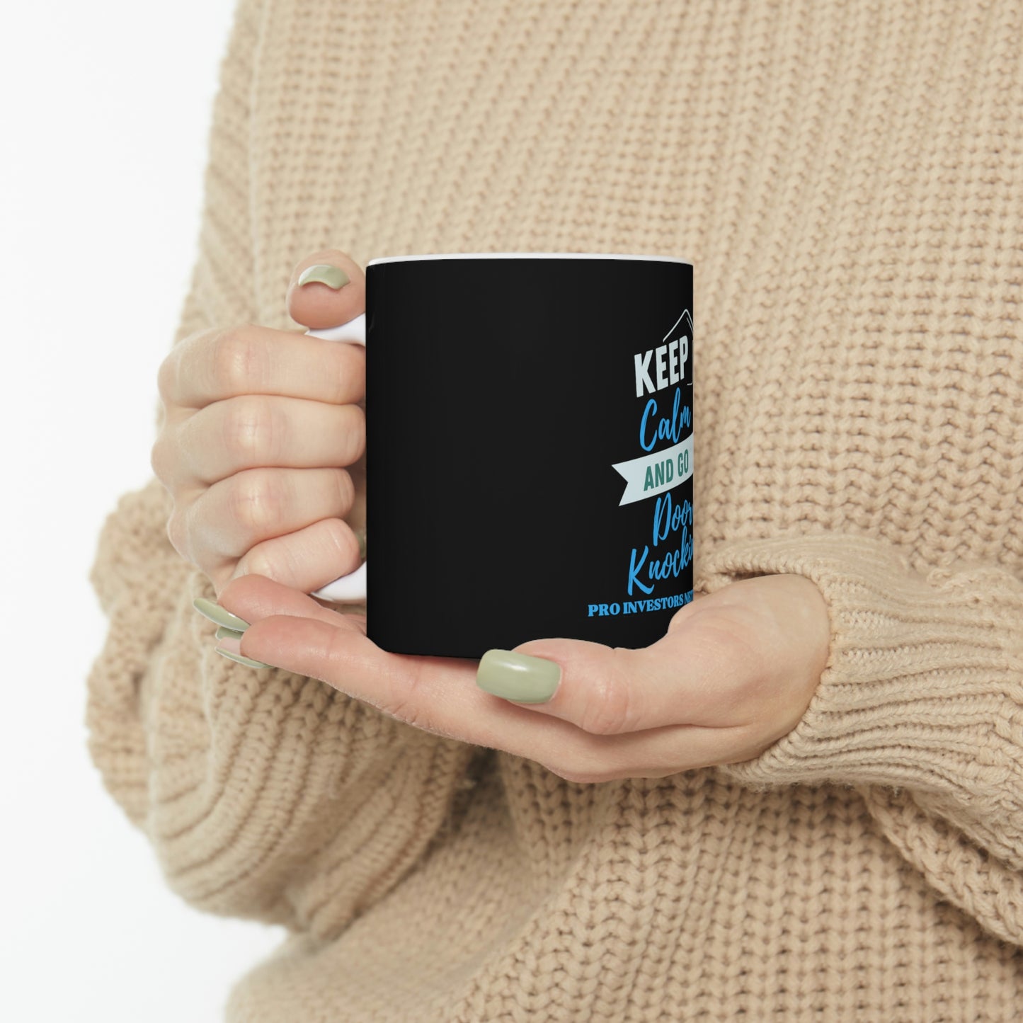 Keep Calm & Door Knock PRO Coffee Mug