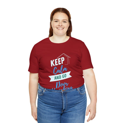 Keep Calm & Door Knock Unisex T-shirt