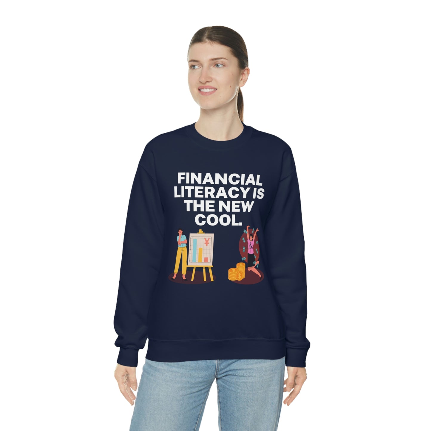 Financial Literacy Is Cool Unisex Sweatshirt