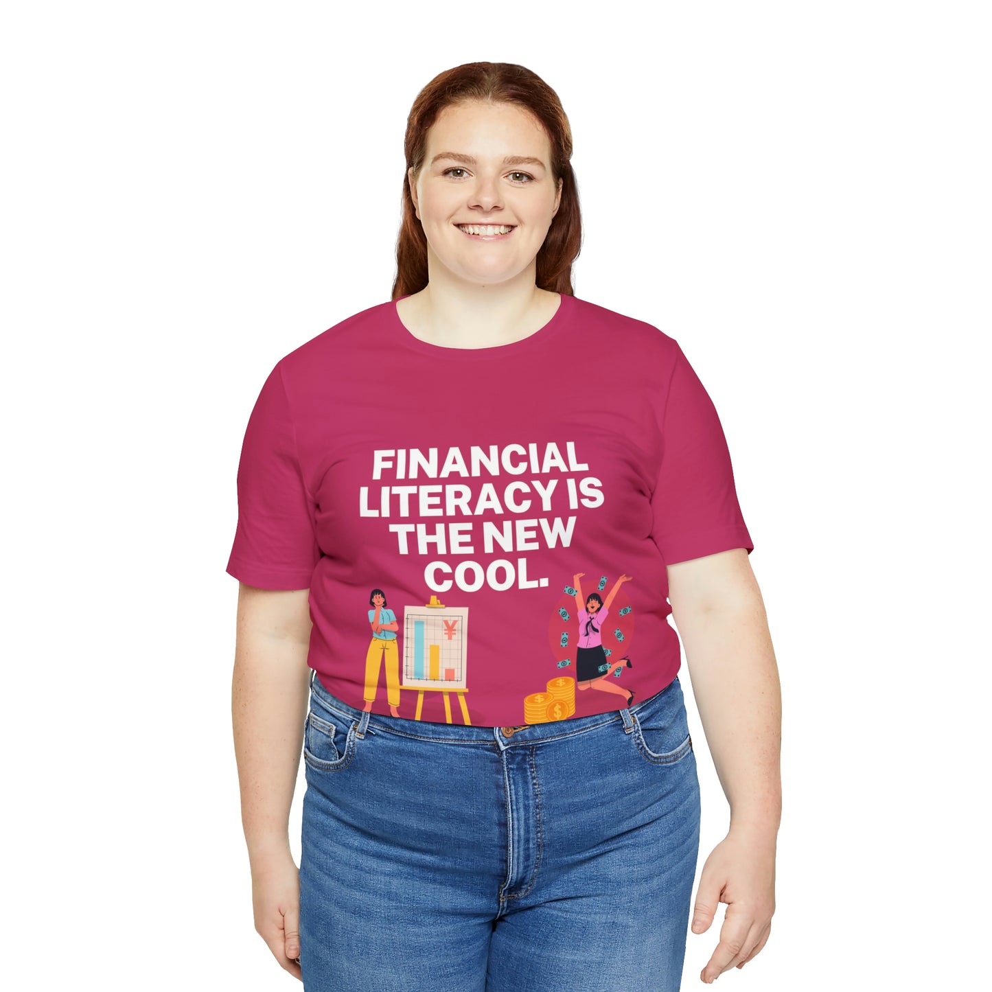 Financial Literacy is Cool PRO T-shirt