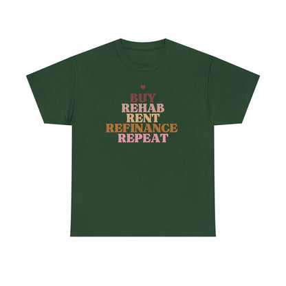 Buy Rehab Rent Refinance Unisex T-Shirt