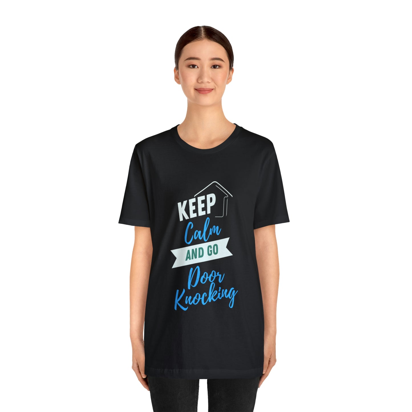 Keep Calm & Door Knock Unisex T-shirt