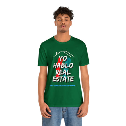Yo Hablo Real Estate PRO Unisex Jersey Short Sleeve Tee