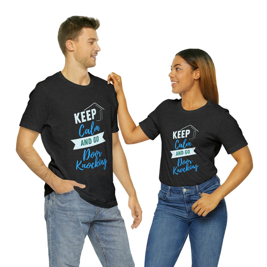Keep Calm & Door Knock Unisex T-shirt