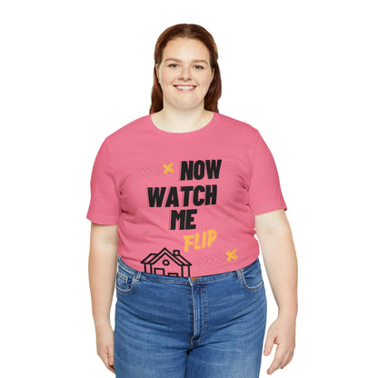 Watch Me Flip Short Sleeve Tee
