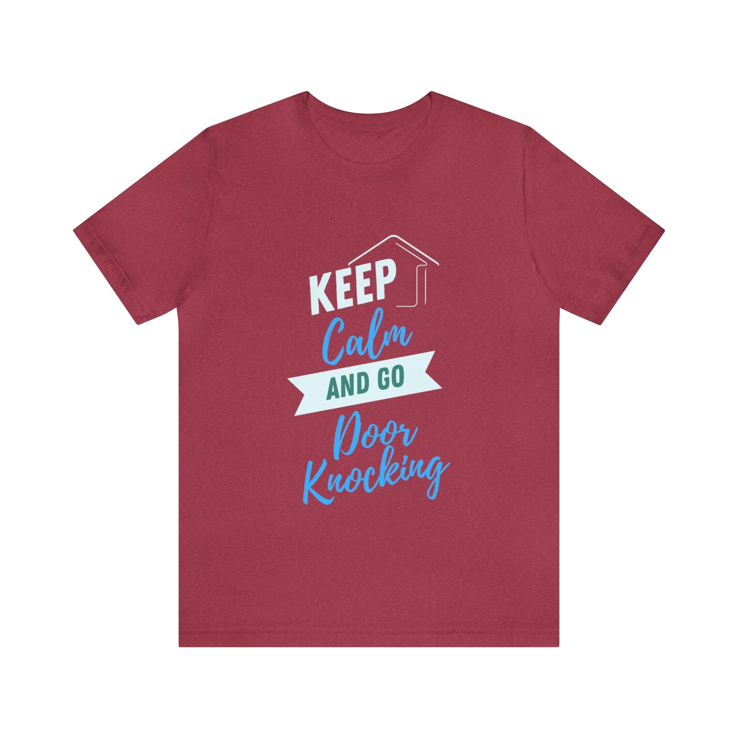 Keep Calm & Door Knock Unisex T-shirt