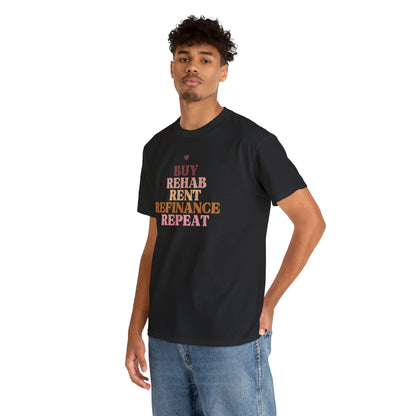 Buy Rehab Rent Refinance Unisex T-Shirt