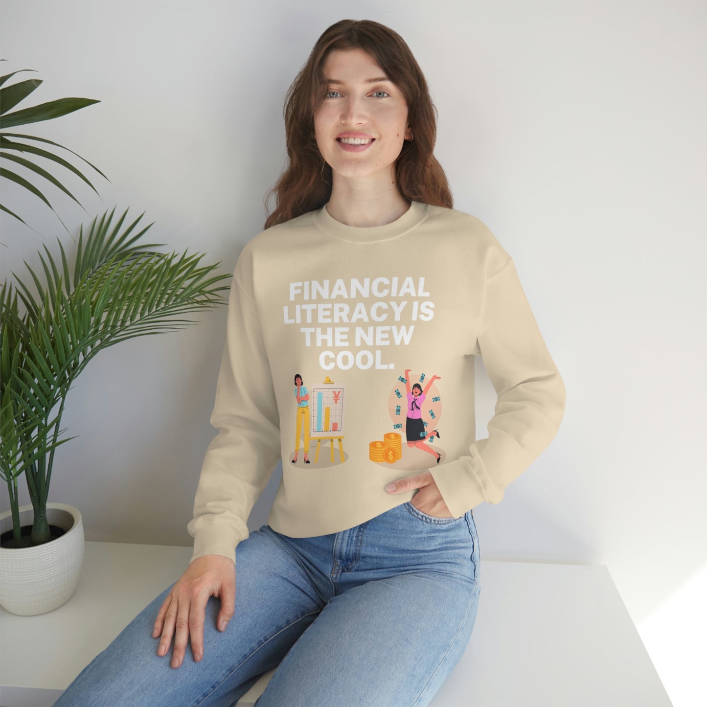 Financial Literacy Is Cool Unisex Sweatshirt