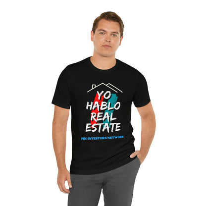 Yo Hablo Real Estate PRO Unisex Jersey Short Sleeve Tee