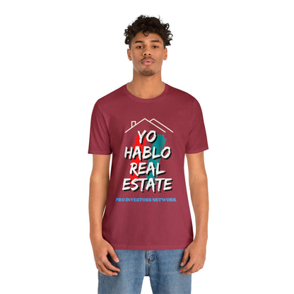 Yo Hablo Real Estate PRO Unisex Jersey Short Sleeve Tee