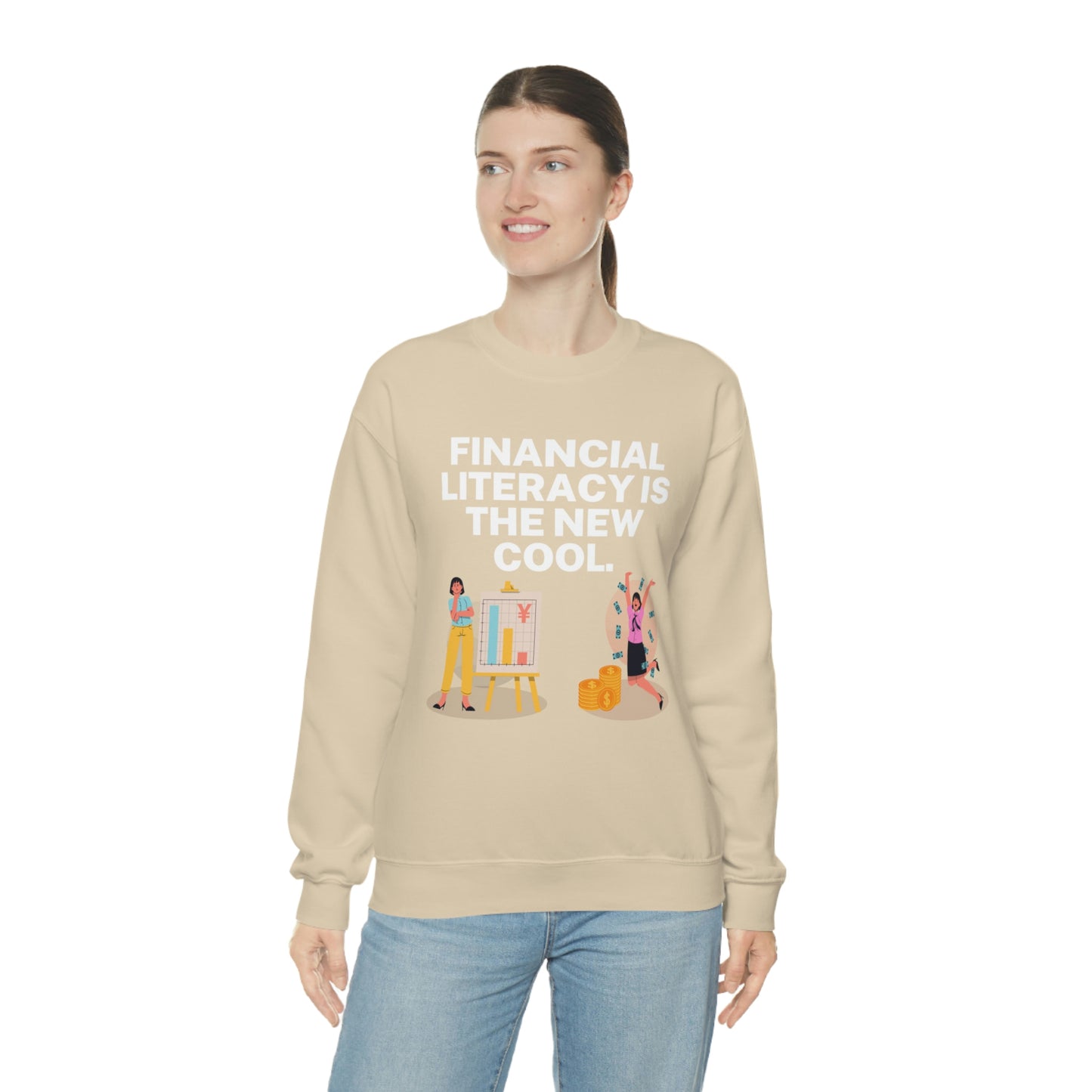 Financial Literacy Is Cool Unisex Sweatshirt