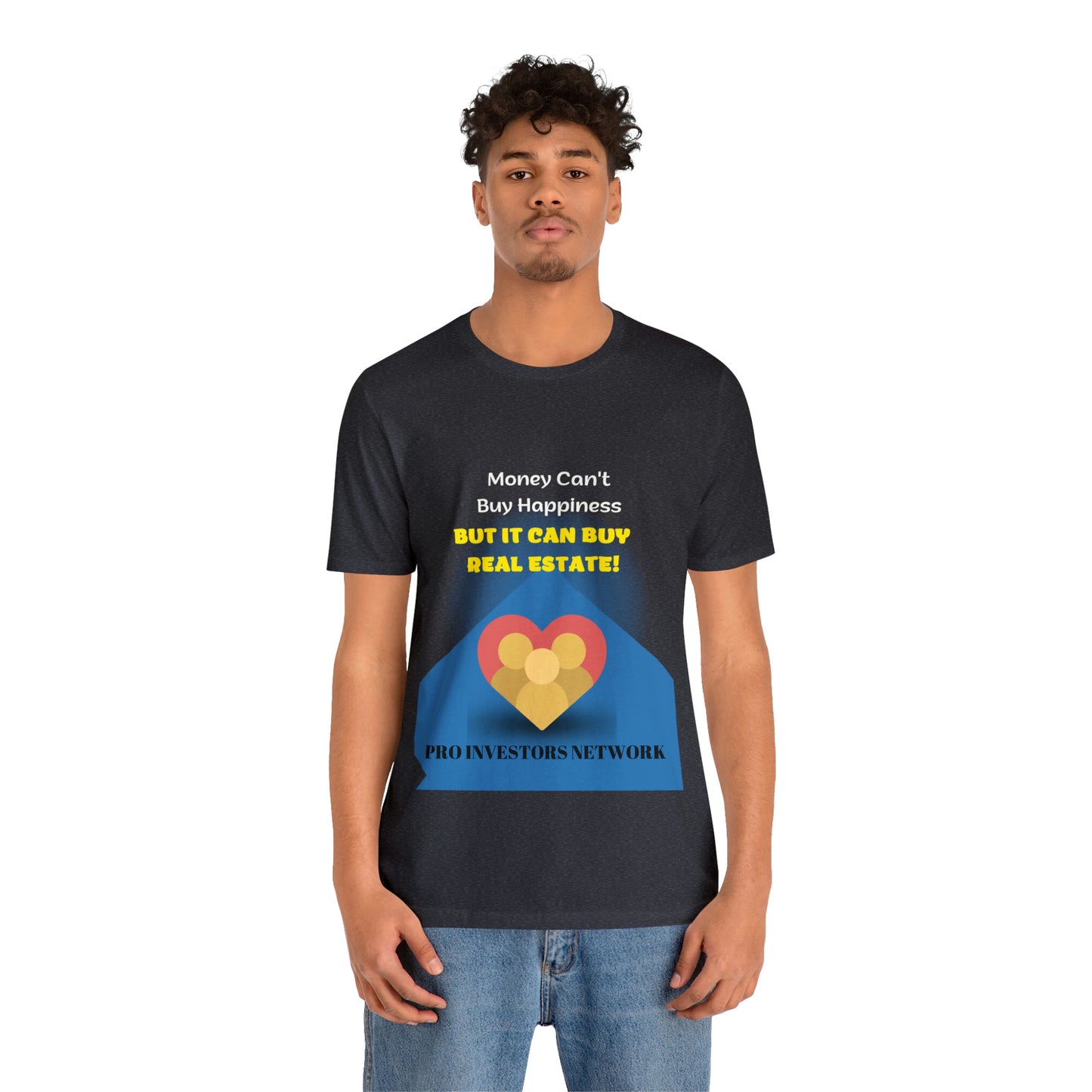 Money Buy Real Estate Heart PRO T-shirt