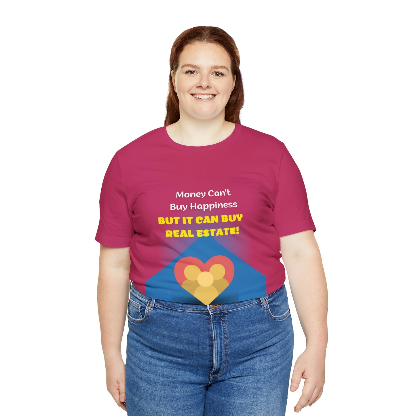 Money Buy Real Estate Heart PRO T-shirt