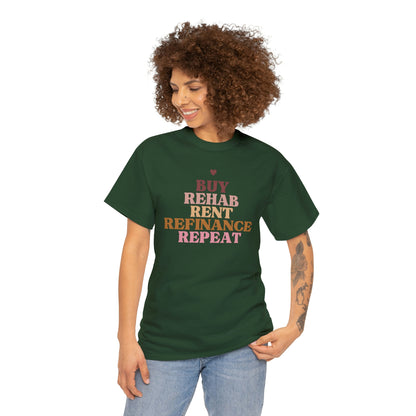 Buy Rehab Rent Refinance Unisex T-Shirt