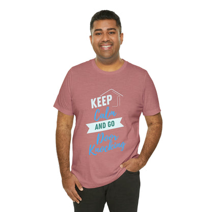Keep Calm & Door Knock Unisex T-shirt