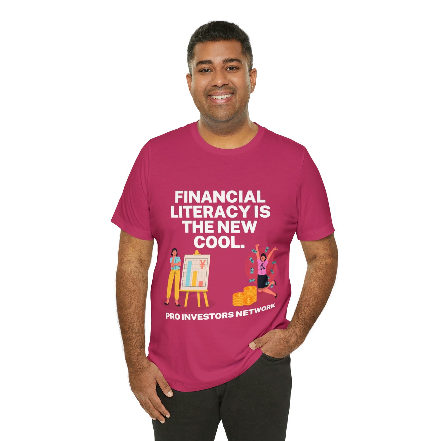 Financial Literacy is Cool PRO T-shirt