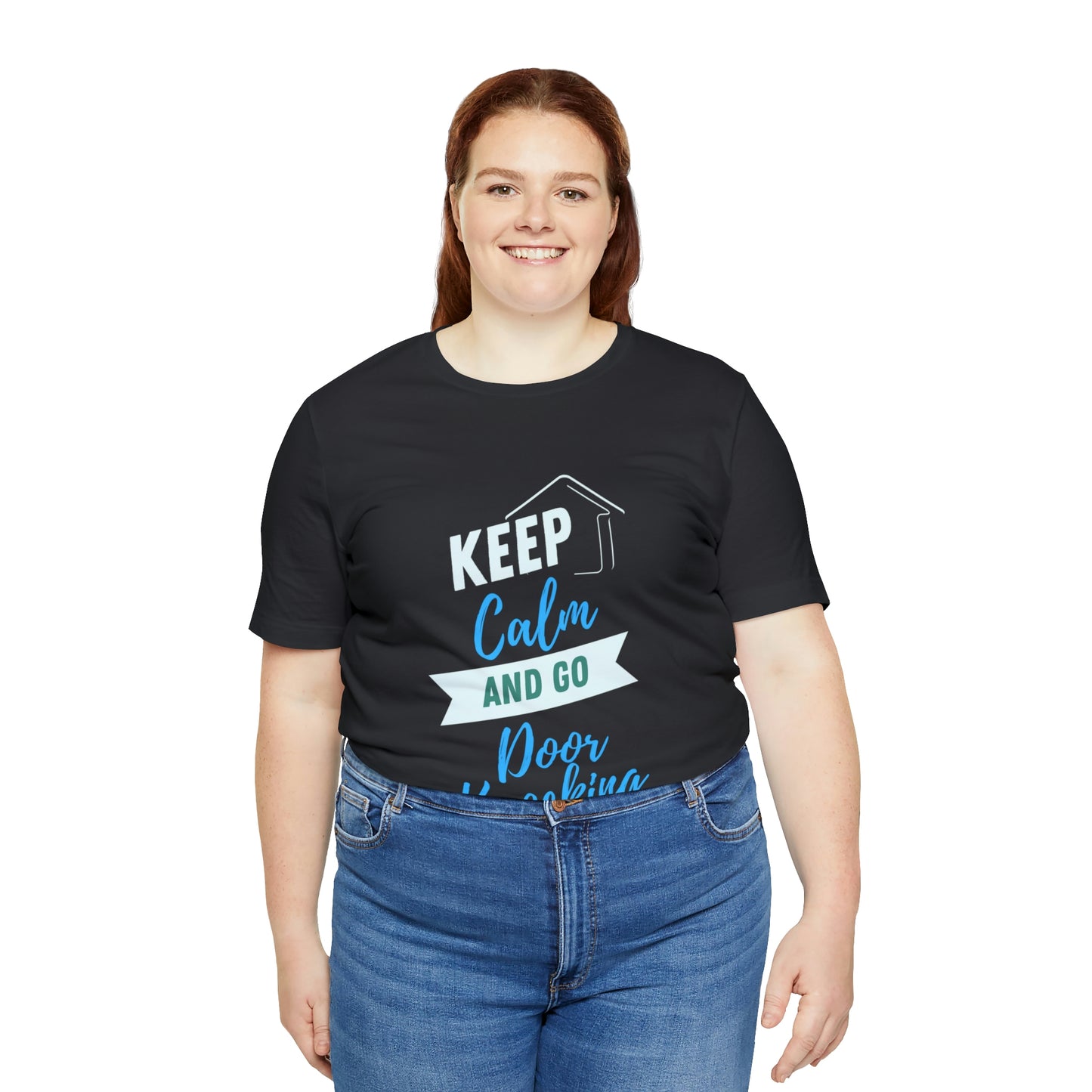 Keep Calm & Door Knock Unisex T-shirt
