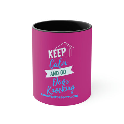 Keep Calm & Door Knock PRO Coffee Mug