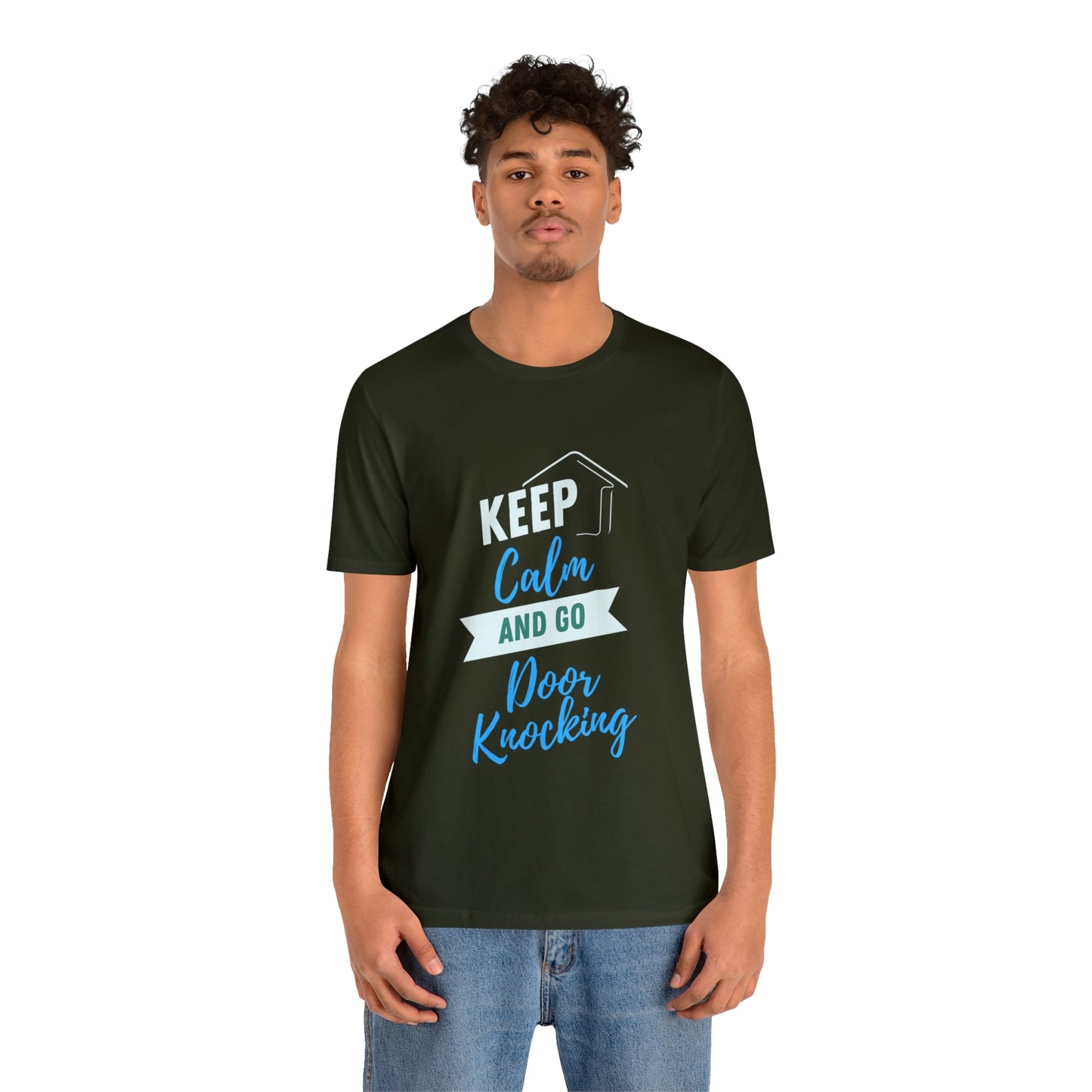 Keep Calm & Door Knock Unisex T-shirt