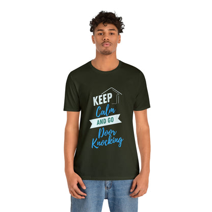 Keep Calm & Door Knock Unisex T-shirt