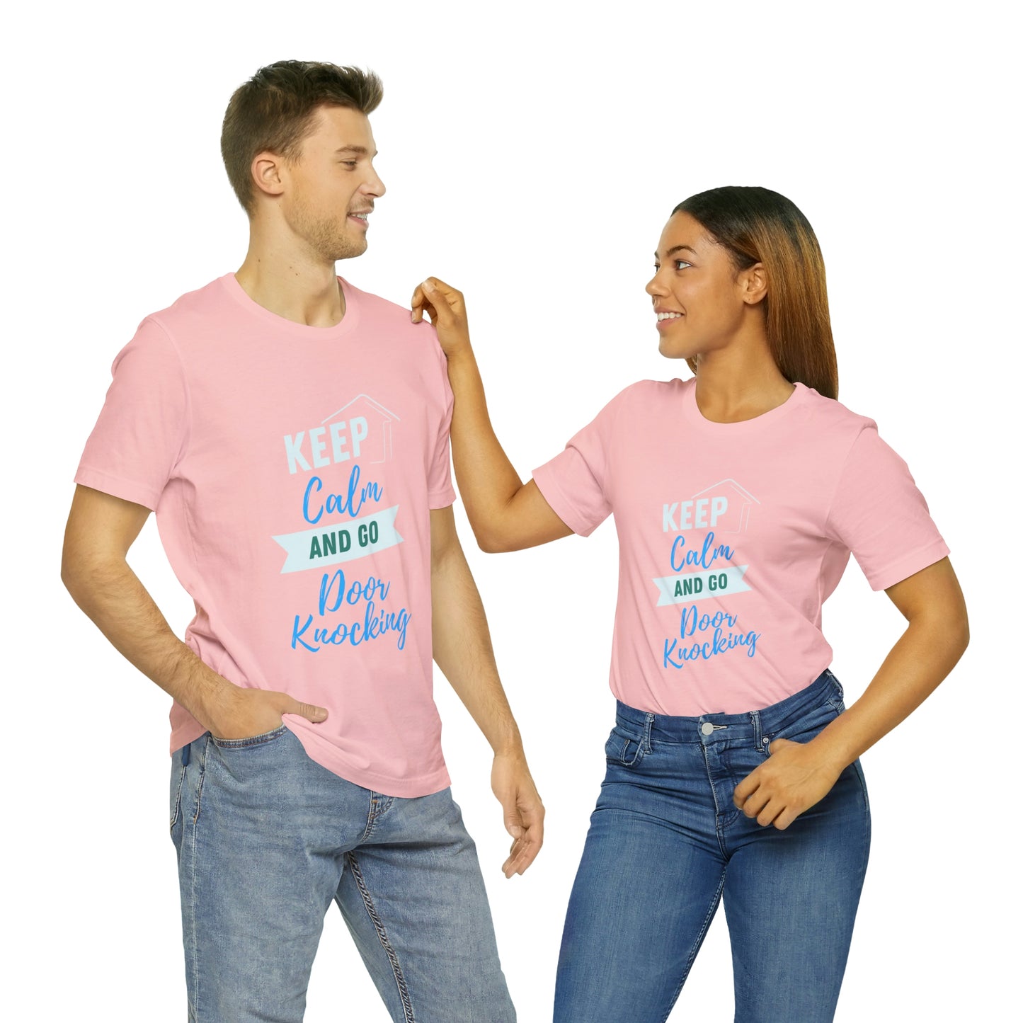 Keep Calm & Door Knock Unisex T-shirt