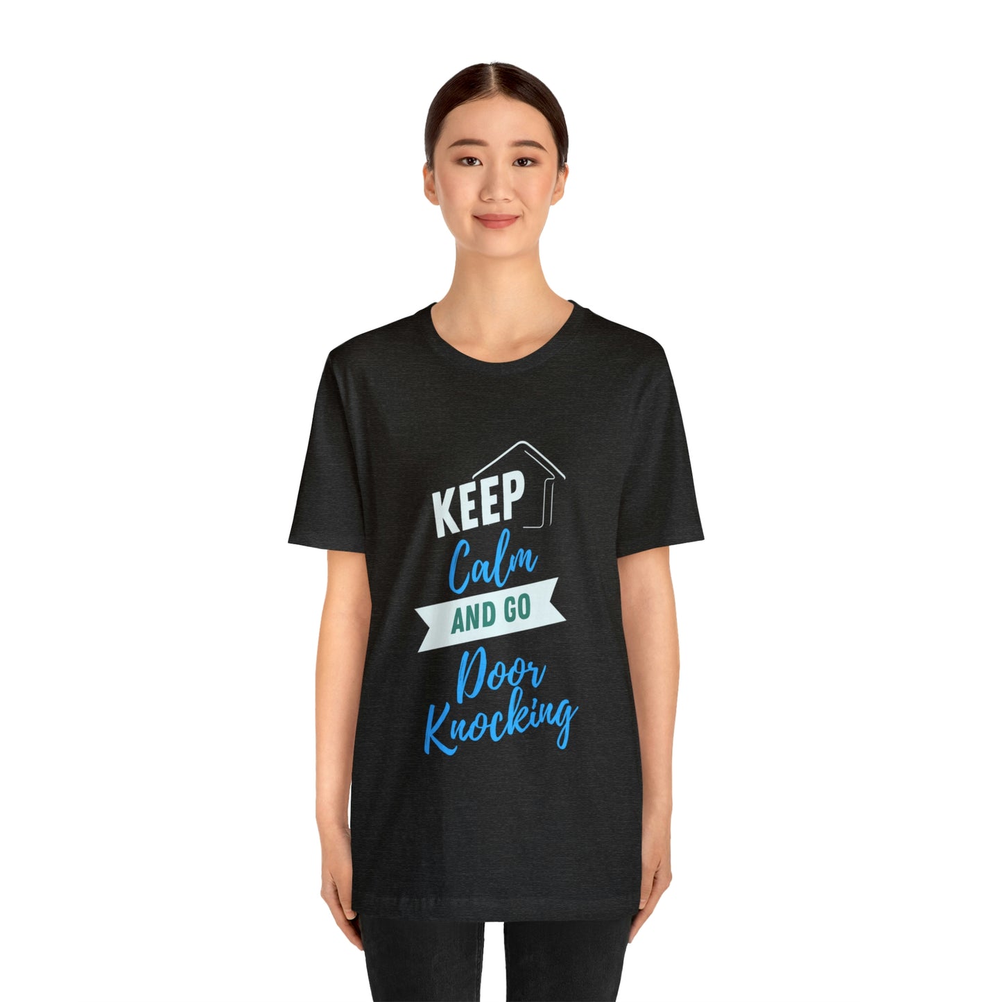 Keep Calm & Door Knock Unisex T-shirt