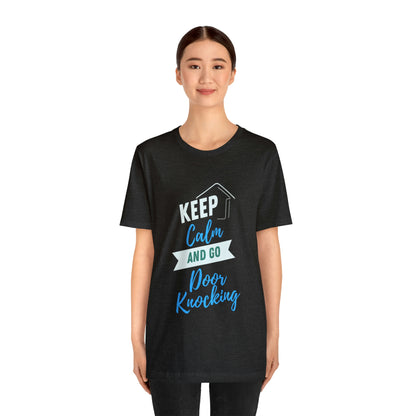 Keep Calm & Door Knock Unisex T-shirt