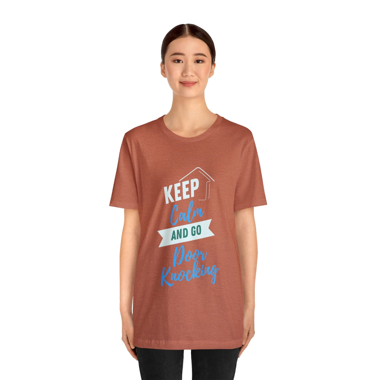 Keep Calm & Door Knock Unisex T-shirt