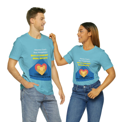 Money Buy Real Estate Heart PRO T-shirt