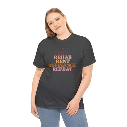 Buy Rehab Rent Refinance Unisex T-Shirt