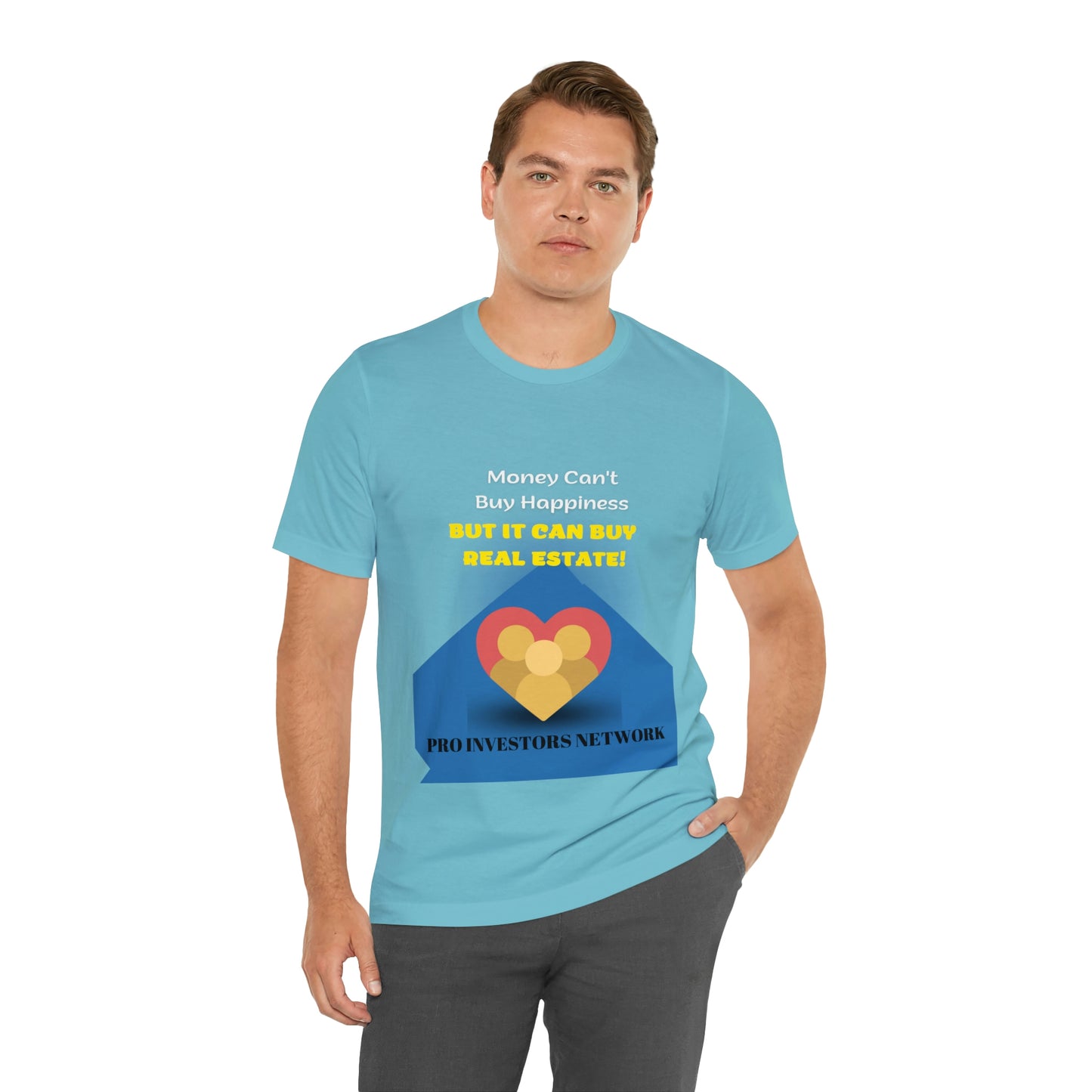 Money Buy Real Estate Heart PRO T-shirt