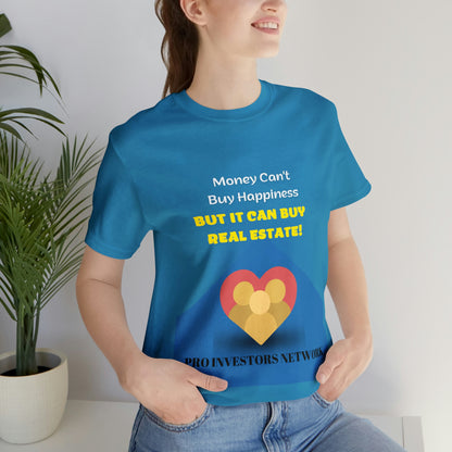 Money Buy Real Estate Heart PRO T-shirt