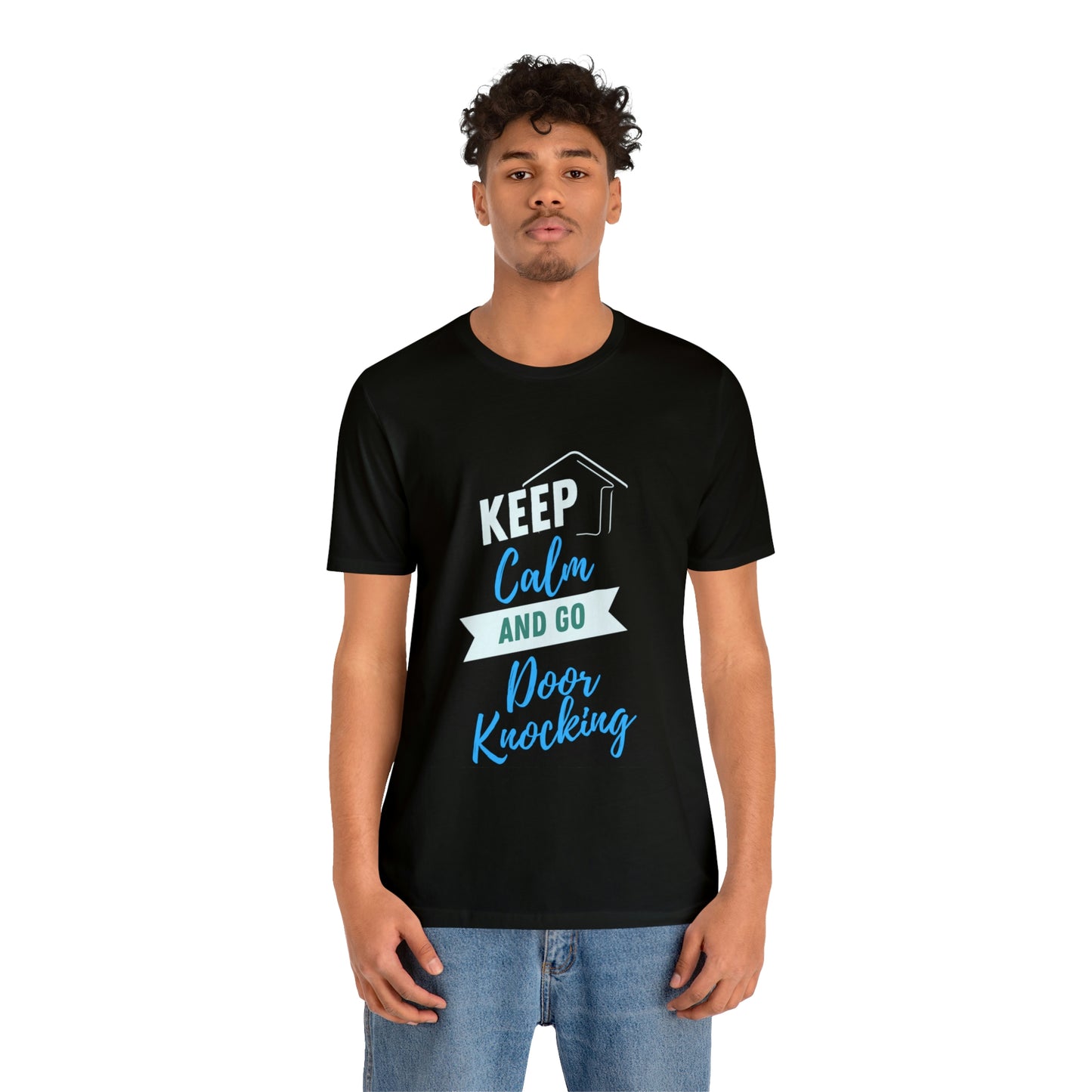 Keep Calm & Door Knock Unisex T-shirt
