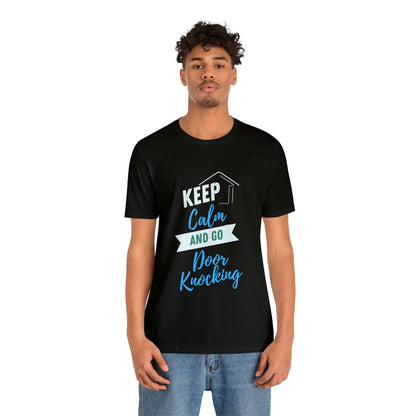 Keep Calm & Door Knock Unisex T-shirt
