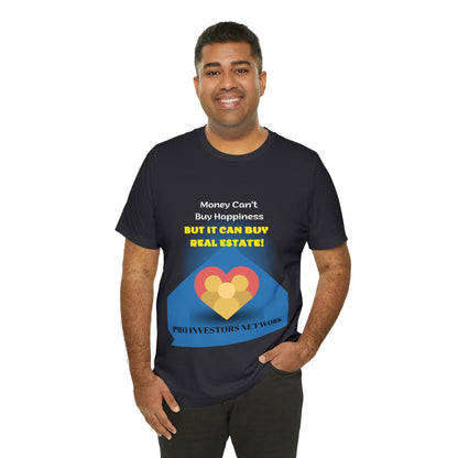 Money Buy Real Estate Heart PRO T-shirt