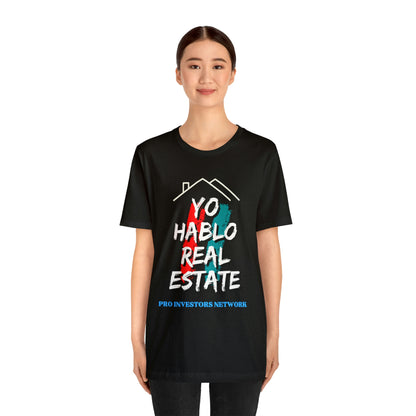 Yo Hablo Real Estate PRO Unisex Jersey Short Sleeve Tee