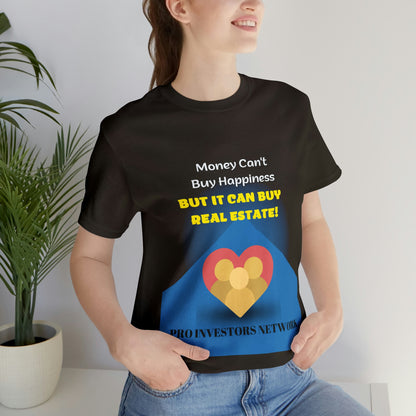 Money Buy Real Estate Heart PRO T-shirt