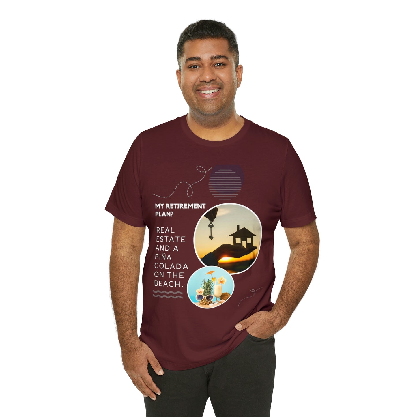 Retirement Piña Colada & Beach T-shirt