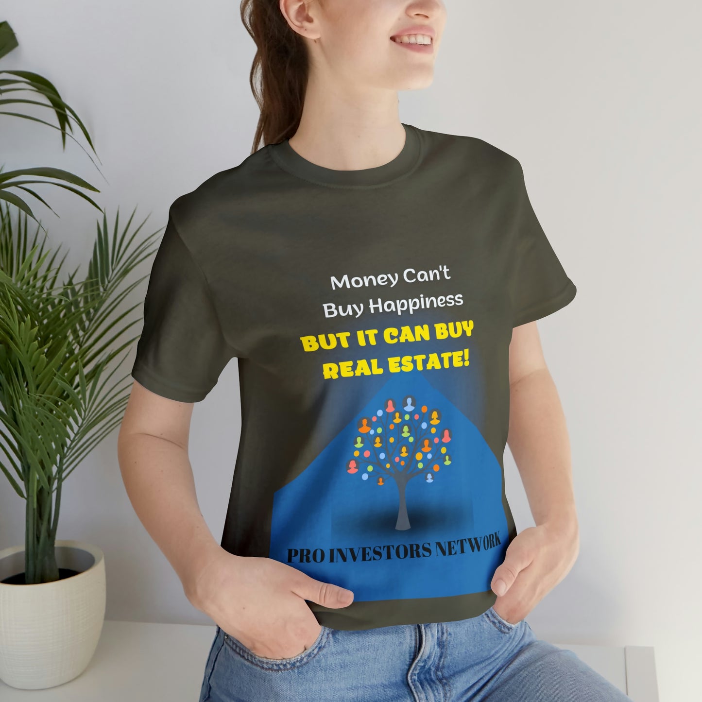 Money Buy Real Estate Tree PRO T-shirt