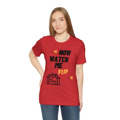 Watch Me Flip Short Sleeve Tee