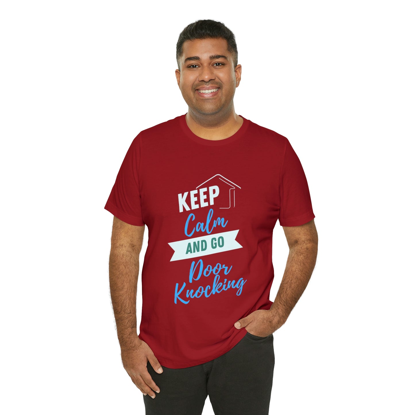 Keep Calm & Door Knock Unisex T-shirt