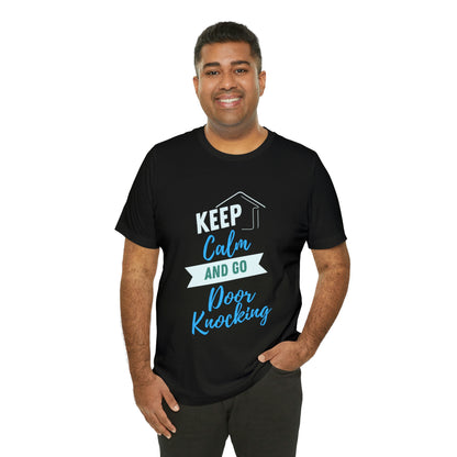 Keep Calm & Door Knock Unisex T-shirt