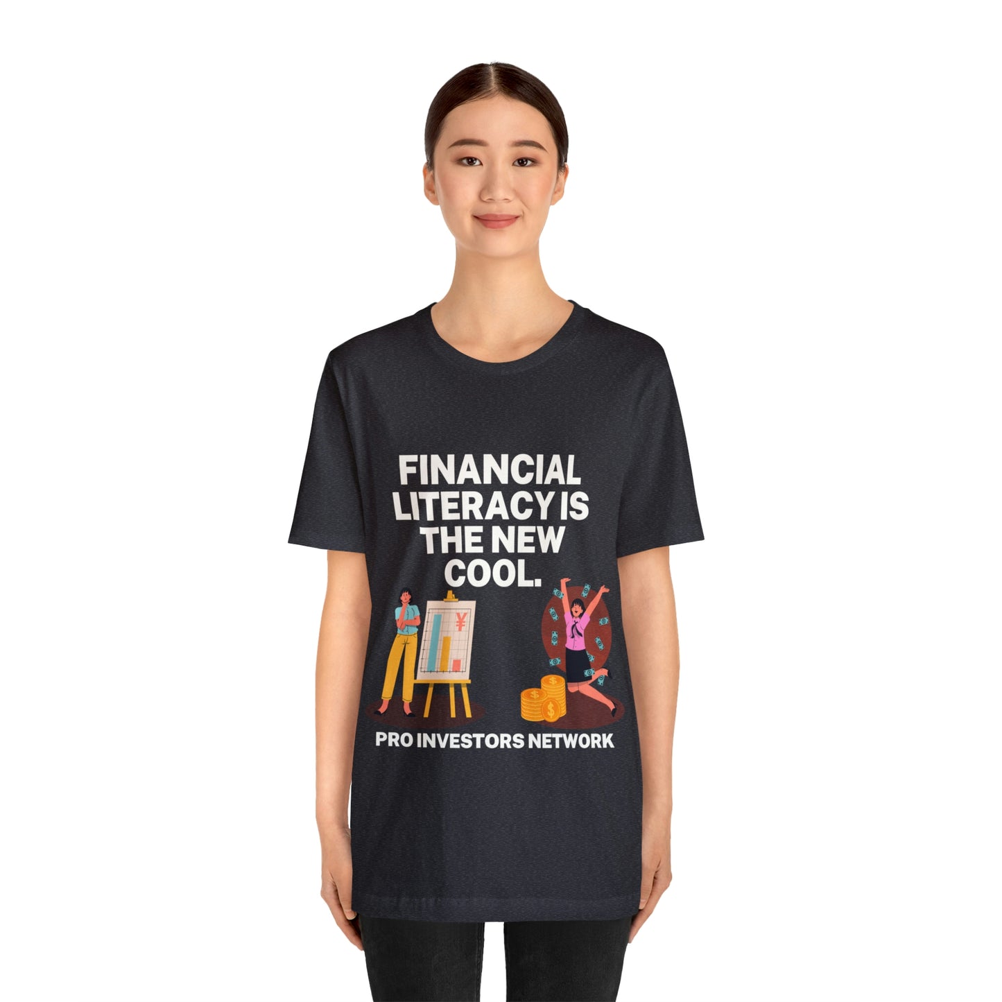 Financial Literacy is Cool PRO T-shirt