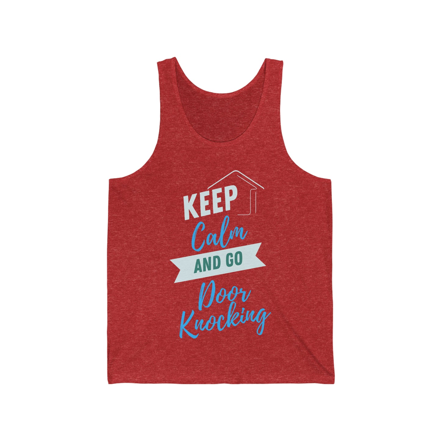 Keep Calm & Door Knock PRO Unisex Tank Top