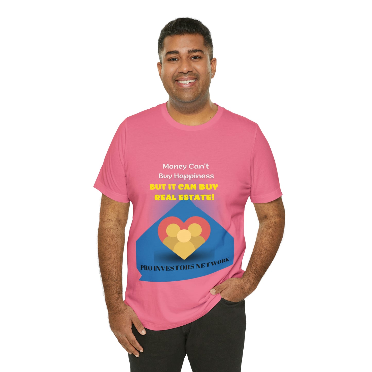 Money Buy Real Estate Heart PRO T-shirt