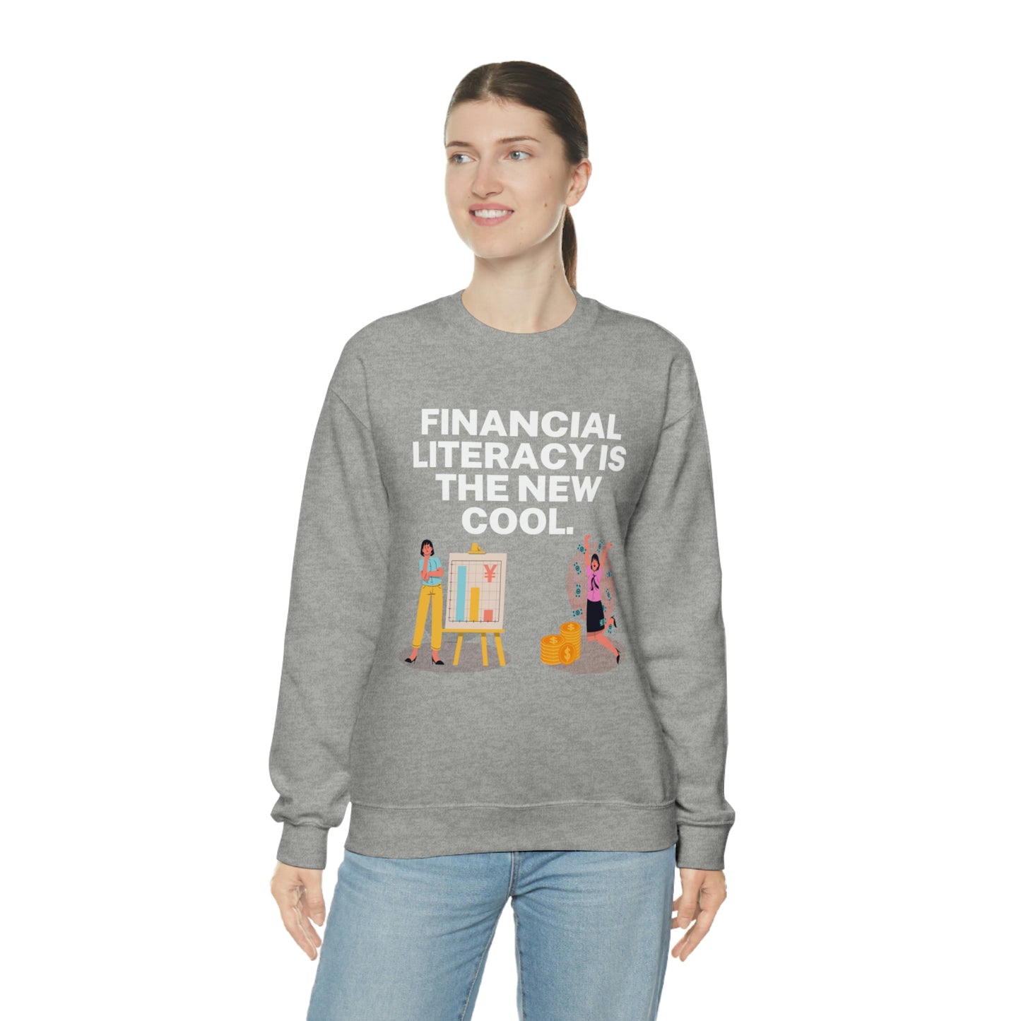 Financial Literacy Is Cool Unisex Sweatshirt