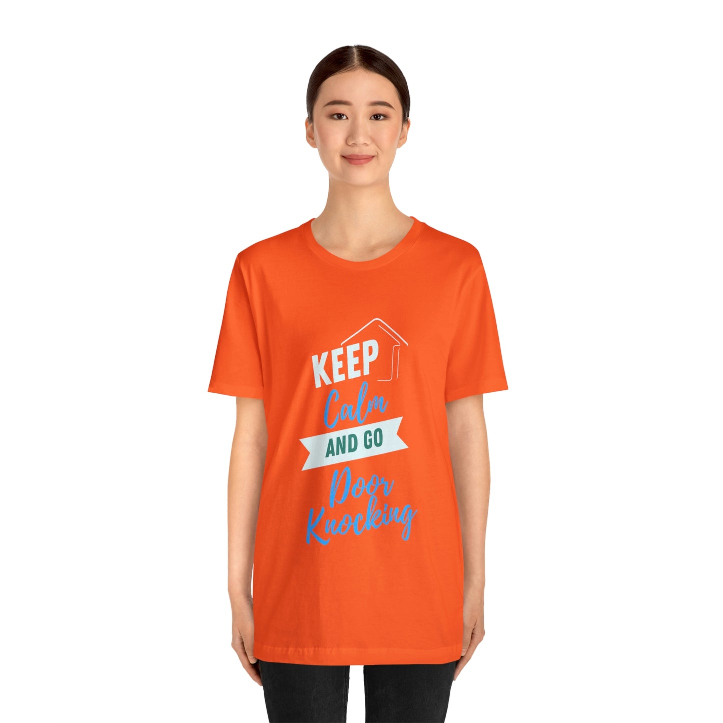 Keep Calm & Door Knock Unisex T-shirt