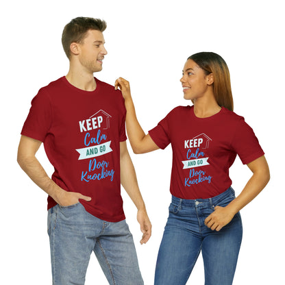 Keep Calm & Door Knock Unisex T-shirt