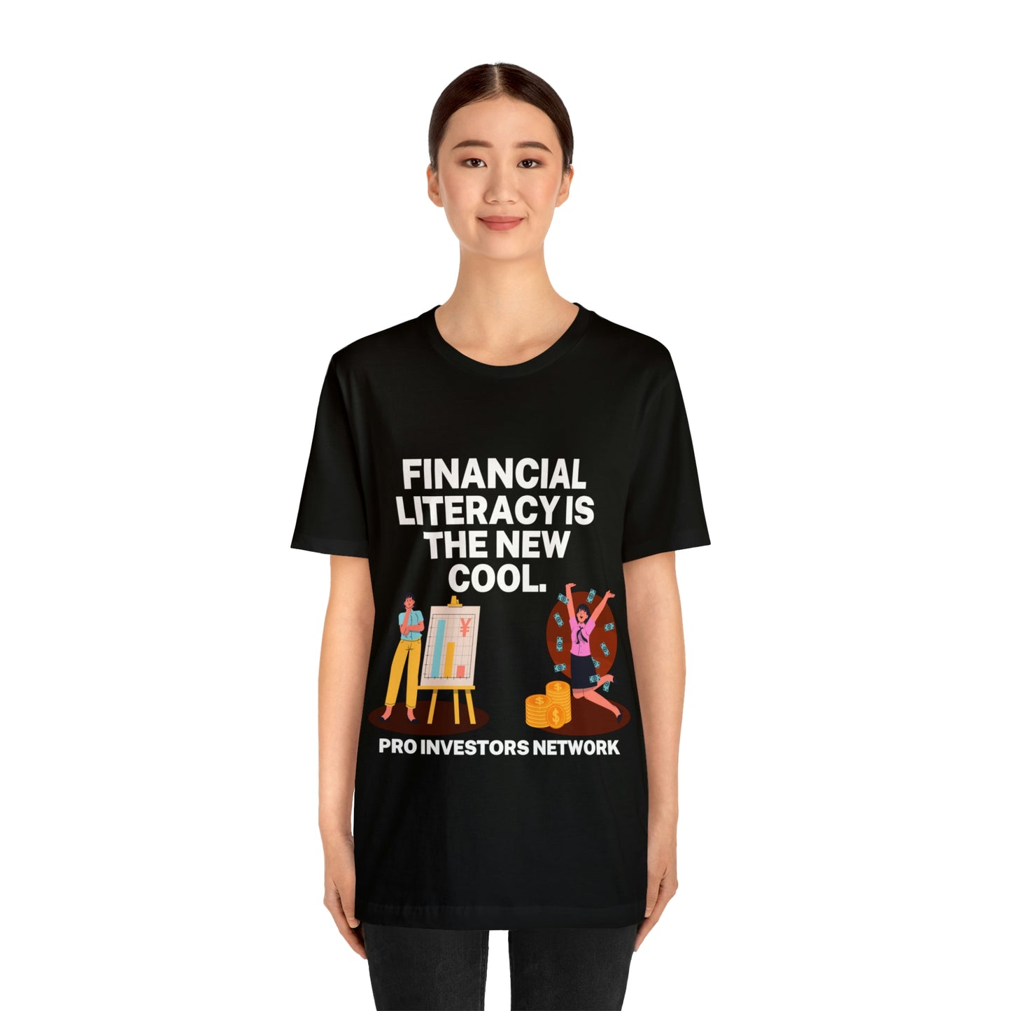 Financial Literacy is Cool PRO T-shirt