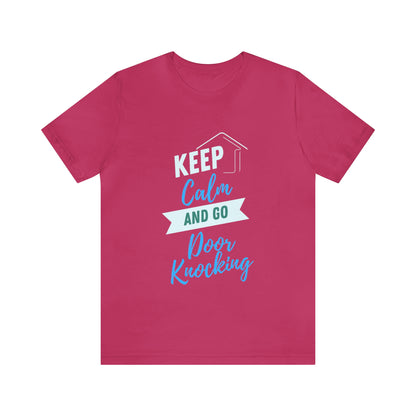 Keep Calm & Door Knock Unisex T-shirt